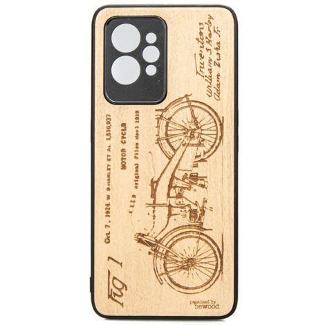 Étui en bois pour Realme GT 2 Pro HARLEY PATENT ANIEGRE