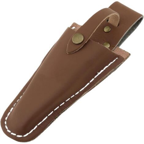 Étui en cuir pour sécateur, étui en cuir pour sécateur, maintien sûr, passant de ceinture, pince de fixation solide, porte-outils pour sécateurs, étui
