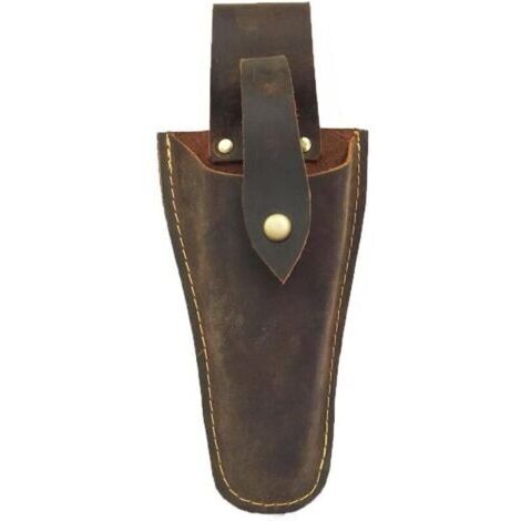 Étui en cuir pour sécateur ou pince de jardin, étui en cuir pour sécateur de jardin, porte-outils, porte-ceinture pour la ceinture, sac pour pince, sécateur de jardin, ciseaux ou couteau de jardin