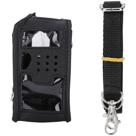 Étui en cuir pour Talkie-Walkie BAOFENG UV-5R, UV-5RA, UV-5RE Plus, UV-5RB - Protection robuste et durable