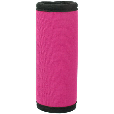 Étui Néoprène Doux pour Poignée de Porte de Voiture - Protection et Poignée Améliorée - Étiquette Rose pour Valise de Voyage