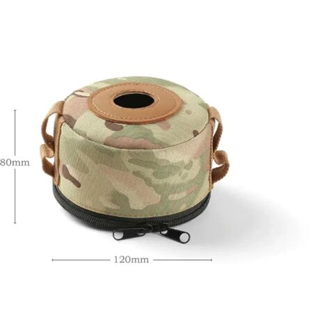 Étui pour bouteille de gaz de camping, housse de protection pour cartouche de gaz de barbecue, sac de protection pour bouteille de gaz de pique-nique, équipement de camping extérieur, réchauds de cuis