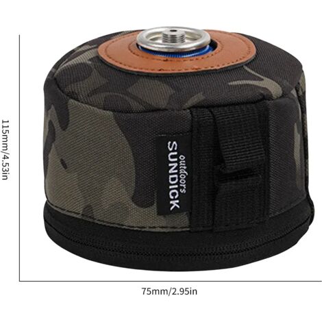 Étui pour bouteille de gaz de camping, housse de protection pour cartouche de gaz de barbecue, sac de protection pour bouteille de gaz de pique-nique, équipement de camping extérieur, réchauds de cuis