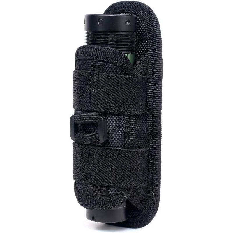 Étui pour Lampe de Poche Tactique Pochette de Lampe de Poche Support de Torche Électrique Pochette d'Étui de Lampe Poche pour Ceinture Porte Lampe