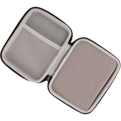 Étui rigide étanche EVA pour accessoires guitare : médiators, capodastre et cordes - Noir