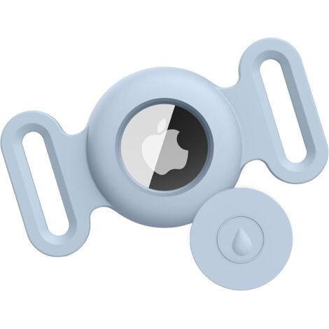 Étui Silicone AirTag Chien Chat - 1 Pièce - Souple Étanche - Protection GPS Anti-Perte - Collier Animal 10-25mm