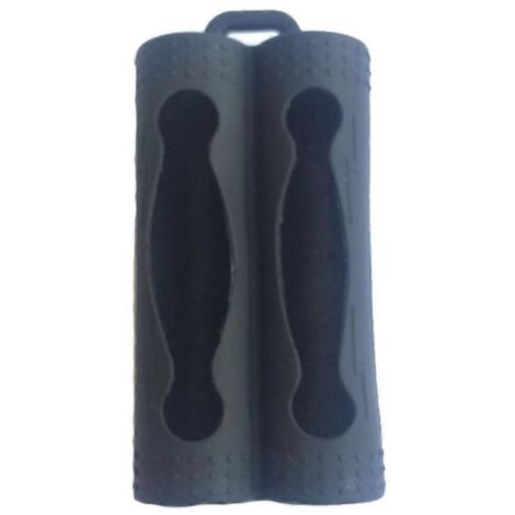 Étui souple en silicone protecteur pour batterie 18650, housse de protection couramment utilisée
