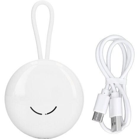 Étui Stérilisateur UV pour Brosse à Dents Mini - Charge USB Intelligent - Boîte de Nettoyage Voyage Blanche