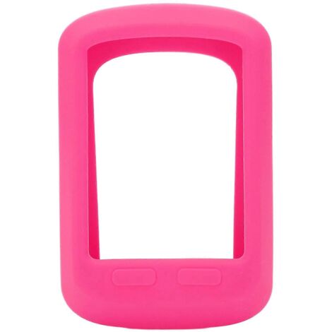 Étuis de protection en silicone pour compteur de vélo Bryton420Pink avec film HD