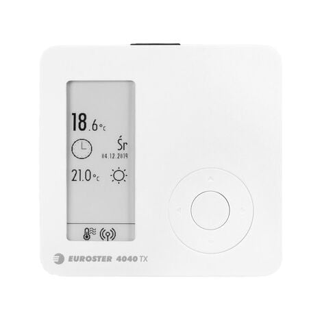 SOLAR+MORE EU 4040TXC6 Funk Raumthermostat mit Wochenprogramm