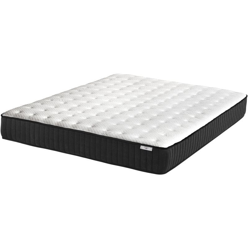 Beliani - eu Double Size Pocket Sprung Mattress 4ft6 Firm with Latex Dream