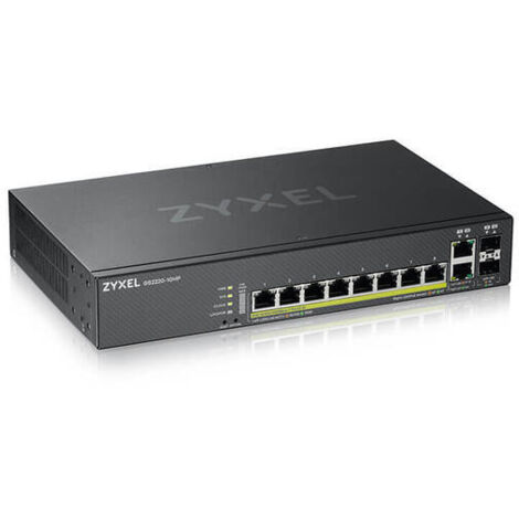 EU REGION 8-PORT GBE L2 POE SWITCH