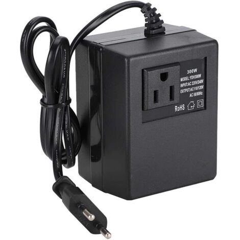 EU-Steckeradapter, 300-W-Leistungstransformator, 220-V-auf-110-V-Wechselspannungswandler (220 V)