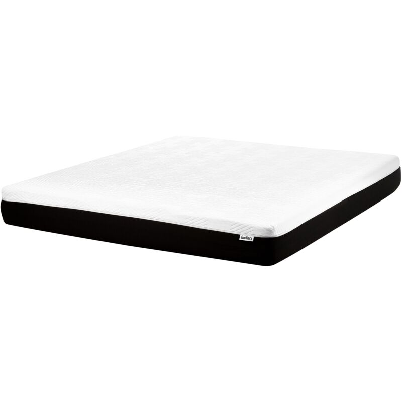 Beliani - Eu Super King Size Medium Latex Foam Mattress 6ft Polyester Removable Cover Filling Zipper Cozy