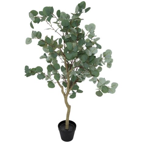 Eucalipto artificial Cony maceta negra H127cm - Atmosphera créateur d'intérieur