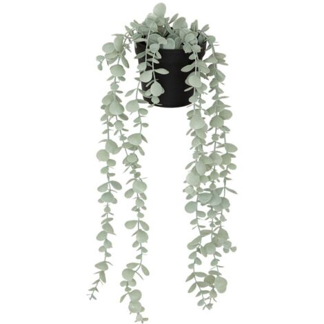 Eucalipto artificial en maceta verde Merly H51cm - Atmosphera créateur d'intérieur