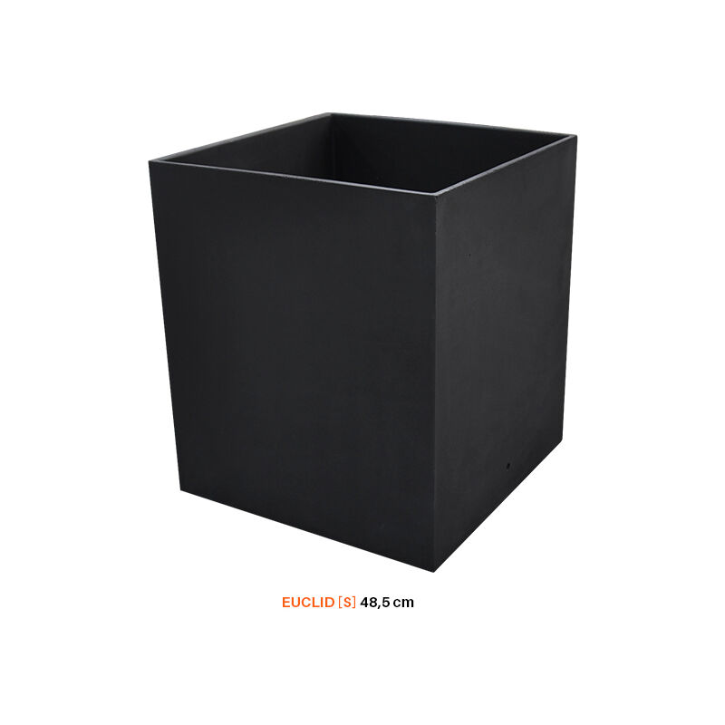 

MACETERO TUOZI EUCLID [S] 48.5 Liso Negro