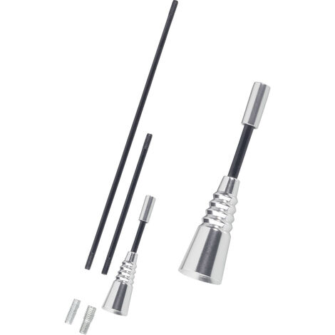 Eufab 17579 Aluminium Auto-Stabantenne Aluminium