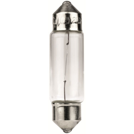 EUFAB KFZ-Glühlampe 12 V, 5 W, SV8,5, 11x38, 2 Stück