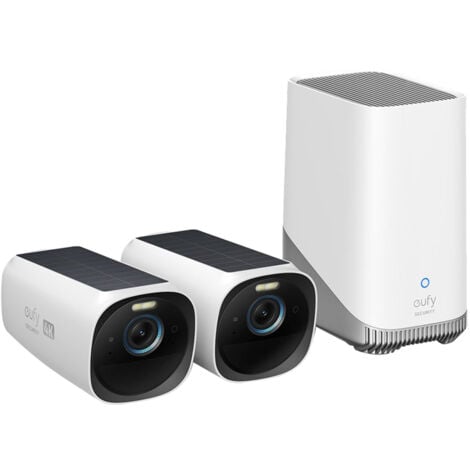 Eufy Cam S330 weiß Überwachungskamera