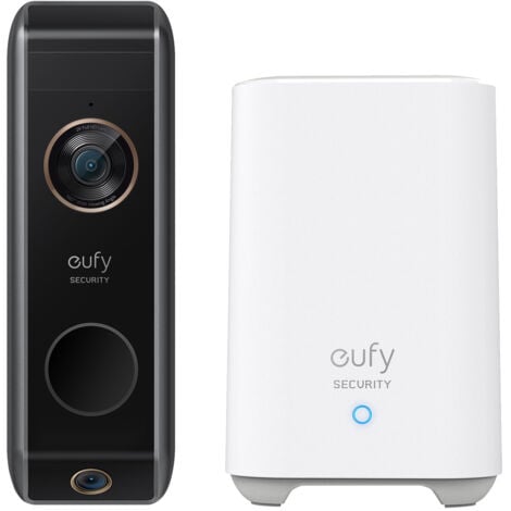 Eufy E8213G11 Dual (2K, Battery-Powered) schwarz Smarthome Türklingel