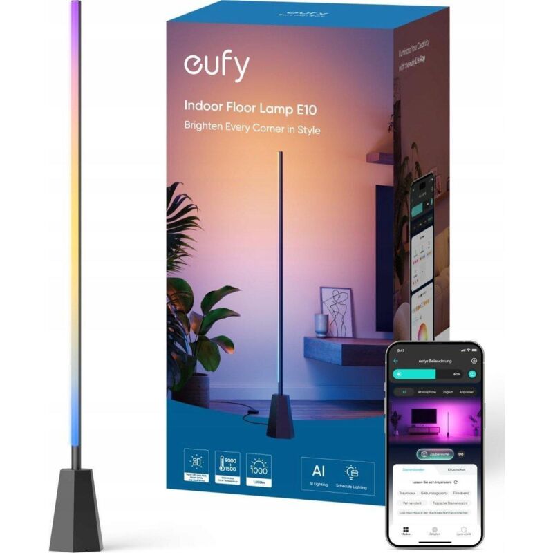 eufy Indoor Floor E10 lampe multicolore intelligente RGBWW LED