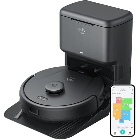Eufy L60 Hybrid Saugroboter schwarz leistungsstark 5000 Pa