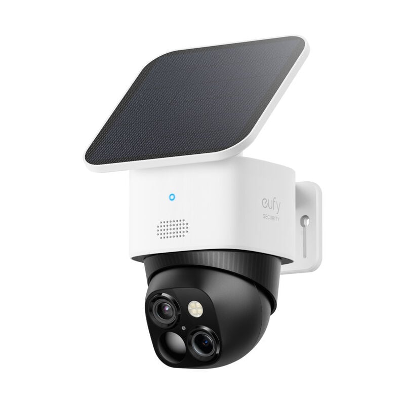 Security SoloCamS340, caméra de sécurité Solaire, Surveillance 360° 3K, sans Angle Mort - Eufy