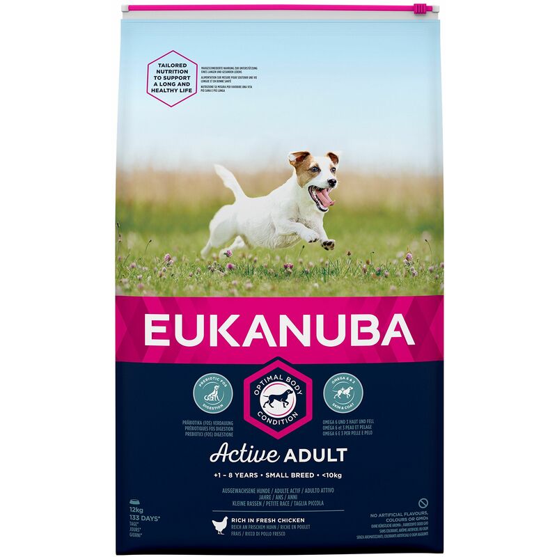 Active Adult Small Breed Chicken 12kg - 193112 - Eukanuba