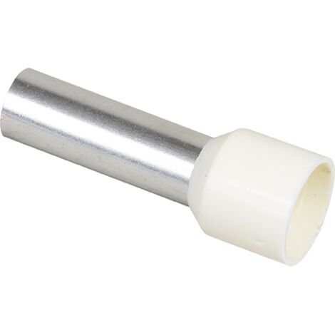 Eur Ohm – Boîte de 50 embouts de câblage à sertir 16mm² – Couleur ivoire – Connexions électriques fiables pour professionnels