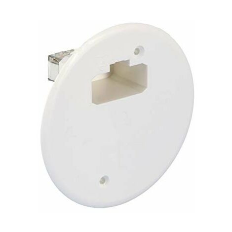 Eur Ohm – Couvercle DCL diamètre 86 mm pour boîte d'applique – Obturateur complet – EUR53041