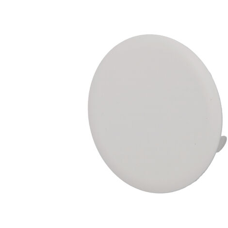 Eur Ohm – Couvercle obturateur à clips pour boîte d'encastrement 80mm – Lot de 10 – Finition propre et sécurisée – Installation électrique facile
