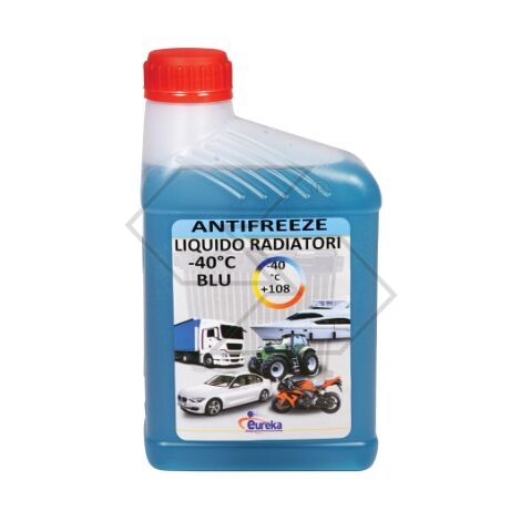 EUREKA anticongelante para radiadores 1 litro temperatura mínima -40° R331174