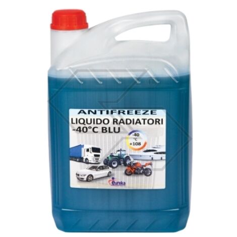 EUREKA antigel pour radiateur 5 litres température minimale -40° R331175