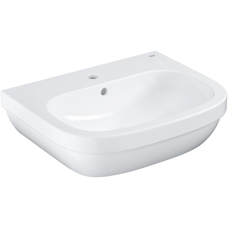 Grohe - Euro Ceramic - Lavabo avec trop-plein, 600x480 mm, PureGuard, blanc alpin 3933500H