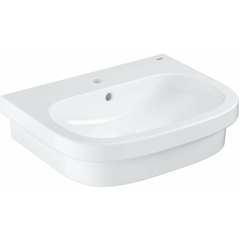 Grohe - Euro Ceramic - Lavabo avec trop-plein, 60x48 cm, blanc alpin 39337000