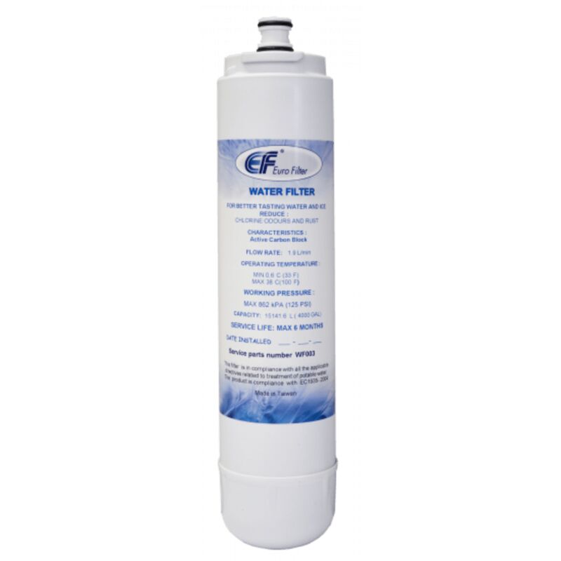Euro Filter WF003 – Waterfilterpatroon voor koelkast geschikt voor Samsung Bosch Siemens LG