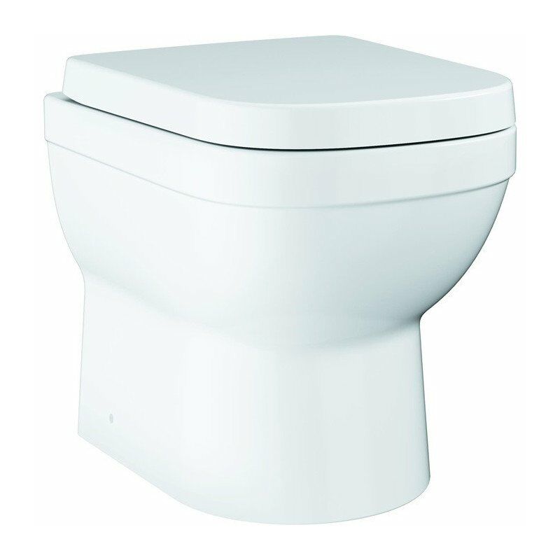 

EURO KERAMIK set de inodoro lavable con borde de descarga para lavavajillas Uni. 3/5 l blanco alpino