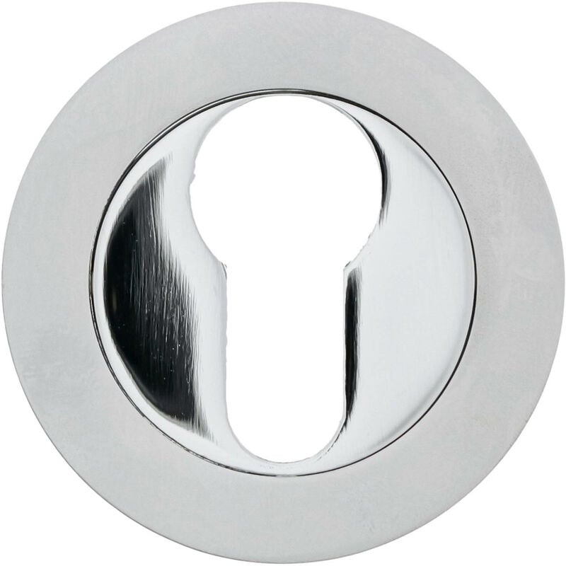 George Boyd - Euro Profile Escutcheon 50 x 10mm Pair Chrome