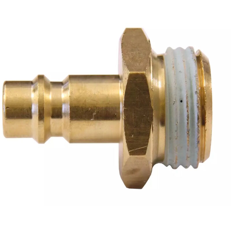 Image of Elmag - Stecknippel Ag 1/4'' 0,635 Cm Messing
