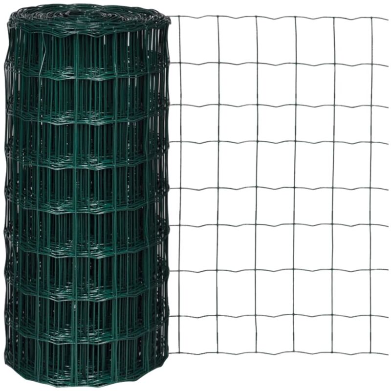 

Set de Euro Valla Acero Verde 10x0,8 m - Verde - Vidaxl