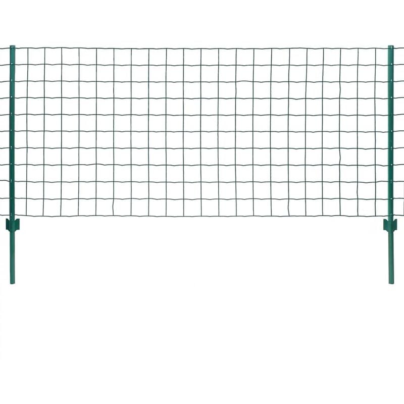 

Euro Valla de acero verde 20x1 m