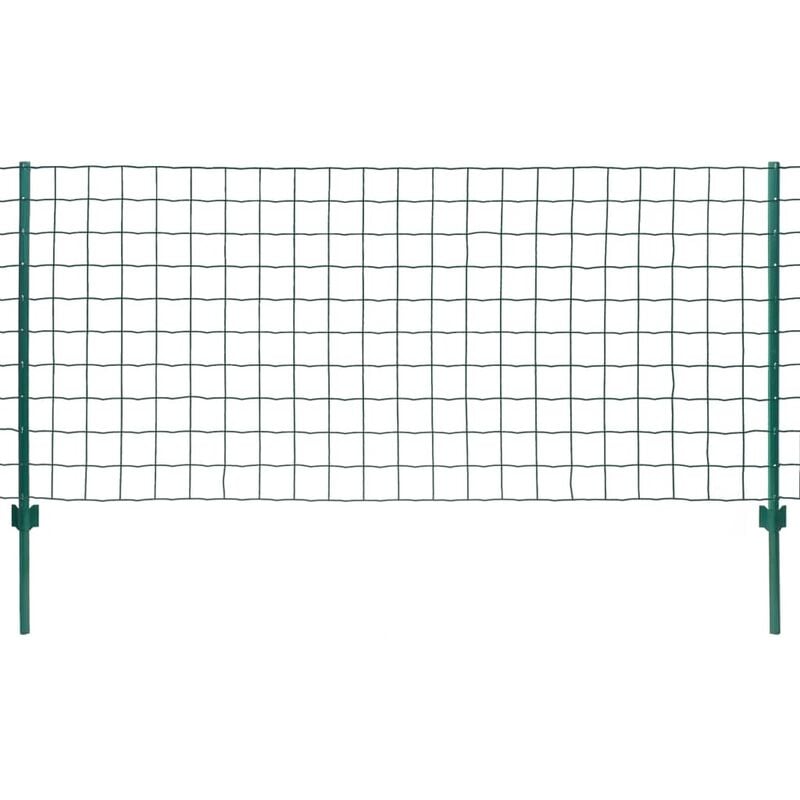 

Euro Valla de acero verde 20x1,2 m