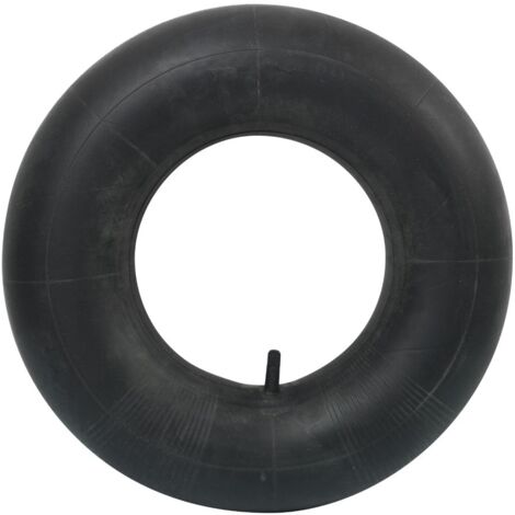 EURO VANADIUM - Cámara de aire de 350 a 400 mm para rueda de carretilla Negro 260 mm