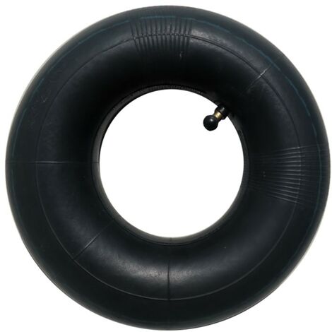 Euro Vanadium – Chambre à air 250 mm avec valve coudée – Caoutchouc résistant pour diables et brouettes – Gonflage facile dans espaces restreints