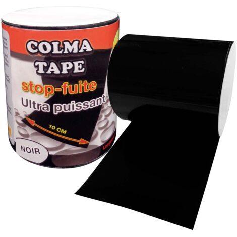 Euro Vanadium – Ruban adhésif anti fuite 150 cm – PVC imperméable – Largeur 10 cm – Pour toiture, plomberie et milieux marins