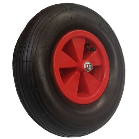 EURO VANADIUM - Rueda de Carretilla Inflable Ø320 mm: Robusta y de Alto Rendimiento