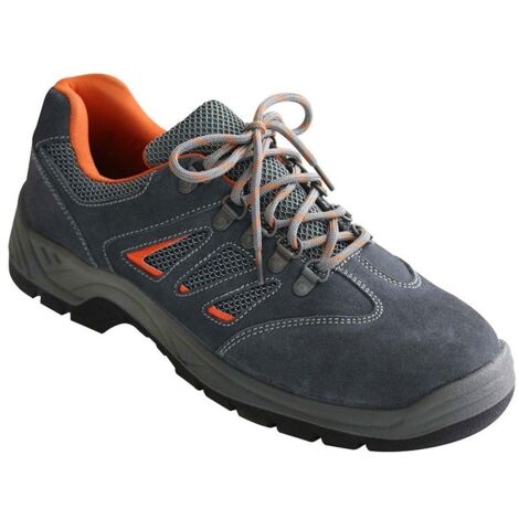 EURO VANADIUM - Zapatillas de seguridad S1P de nobuck Naranja 43