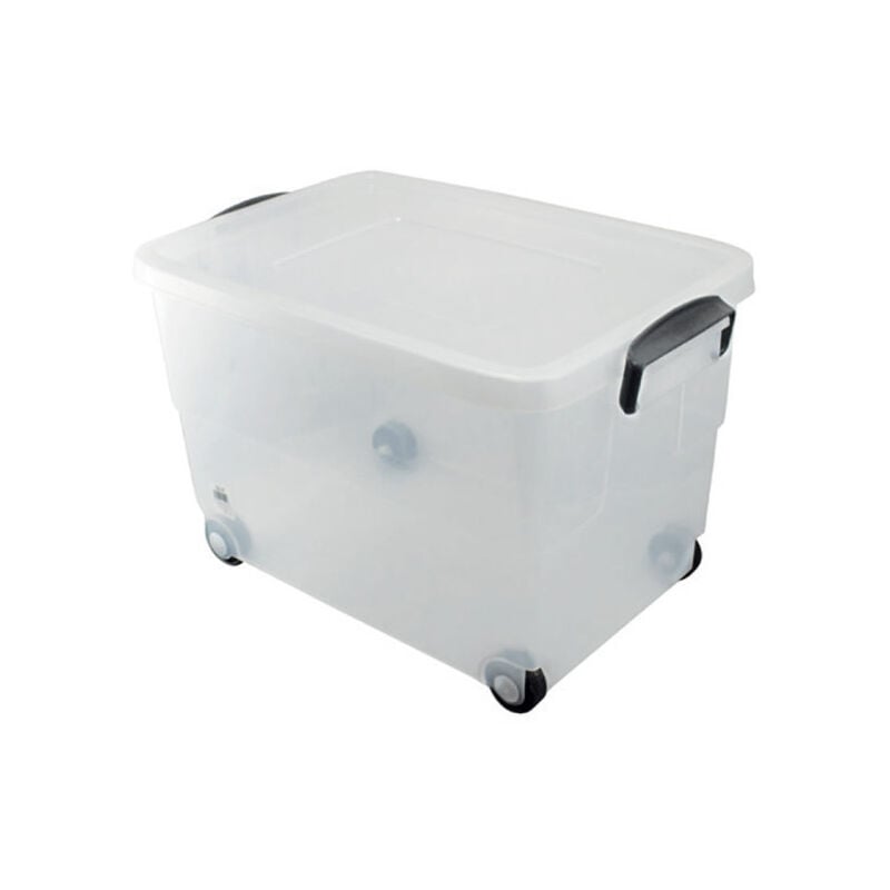

Famesa-denox - Caja ordenación Eurobox 60 L. con ruedas 590x400x380 mm (4 Unds) | Natural