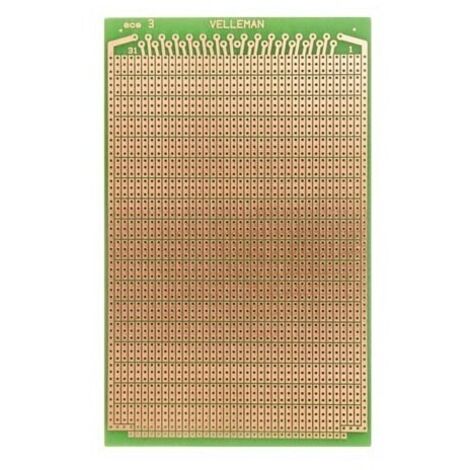 Eurocard pastille 3 trous - 100 x 80 mm - fr-4 (1pc/bl)